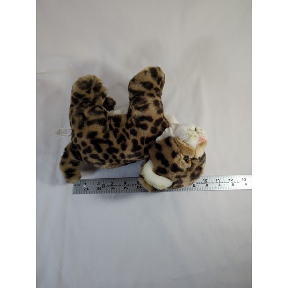 Kmart Spotted Leopard Cheetah Plush 10 Inch Stuffed Animal Baby Cub Soft Rare - Picture 9 of 9